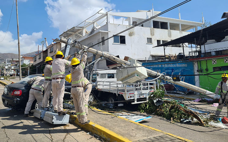 Costará 2 Mil 600 Mdp Reconstrucción Por Otis En Guerrero Cfe Origen Noticias 3097