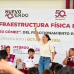 Respalda Ana Paty Peralta mejoras en la infraestructura educativa