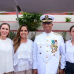 Asiste Mara Lezama a la Recepción-Entrega del Mando de Armas Naval