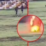 Rayo mata a futbolista en Perú en pleno partido y deja al menos cuatro heridos (Video)