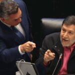 Encontronazo entre Noroña y Alito en el Senado; “no me ponga el dedo encima”, “date a respetar”, disputan