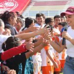 Reafirma Ana Paty Peralta su compromiso con el deporte