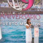 Refrenda Mara Lezama el compromiso con Puerto Morelos