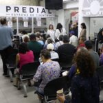 Gran participación al iniciar campaña de descuento en predial