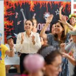 Reinauguran Ana Paty Peralta y Vero Lezama el COBUS de la 510 con el ‘ABUS Viernestar’