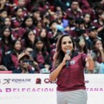 Abandera Mara Lezama a la delegación que competirá en la Olimpiada y Paralimpiada Conade