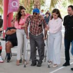 Transforma Mara Lezama la vida de personas al entregarles prótesis para vivir mejor