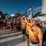 Da salida Mara Lezama a ‘El Cruce’ Cancún- Isla Mujeres, evento deportivo de gran promoción turística