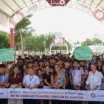 Entrega Mara Lezama nuevo domo en el Conalep Cancún Plantel IV