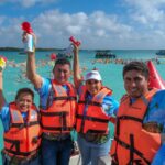 Encabeza Mara Lezama el XX Maratón de Aguas Abiertas de Bacalar