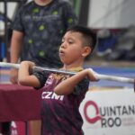 Compiten pesistas en la Liga Infantil ‘Renacimiento Maya 2026’