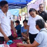 Acerca Ayuntamiento de BJ bienestar y salud a familias de la Supermanzana 215