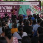 Fortalece Gino Segura la organización territorial de Morena con recorridos y asamblea en Lázaro Cárdenas