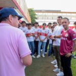 Desea éxito Pablo Gutiérrez a los Pioneros Cancún Sub-13 que jugarán en el Nacional Juvenil