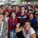 Lleva Gino Segura el mensaje de unidad y transformación a Cozumel con trabajo cercano