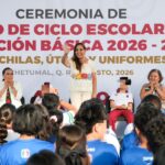 Da inicio Mara Lezama al ciclo escolar 2026-2027 con apoyo histórico para las y los estudiantes