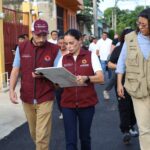 Cumple Ana Paty Peralta con obras de 0 a 100, en la colonia El Diamante