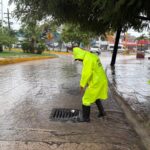 Por lluvias despliegan amplio operativo de supervisión en la ciudad