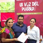 Participa Ana Paty Peralta en audiencia pública de la gobernadora Mara Lezama