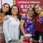 Lleva Mara Lezama la audiencia ‘La Voz del Pueblo’ a Villas Otoch Paraíso