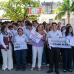 Entrega Mara Lezama nuevo domo a estudiantes del CREN Cancún